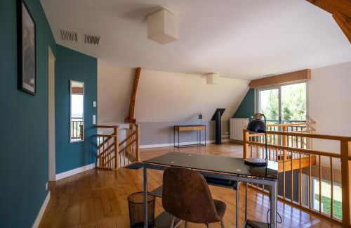 Villa 4 étoiles - 3 chambres - 6 personnes - Nature, campagne, confort moderne, charme, jardin et vue exceptionnelle - Proche Martel - Foto 6