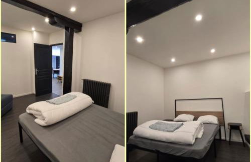 Appartement XXL 120m2 - 10 couchages - 3ch - centre Foix - 2 sdb-2 wc - Parking gratuit à 1 Minute - Foto 24