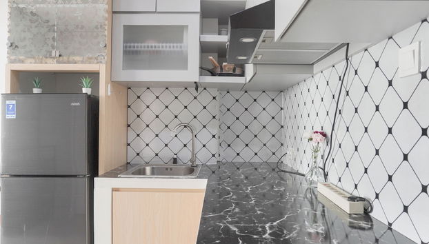 Restful And Spacious Studio At Daan Mogot City Apartment - Foto 4, Cocina privada