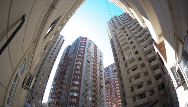 Facciata della struttura