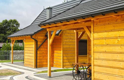 A Wooden, Eco-friendly House by the Goszcza Lake. Living Room, 2 Bedrooms - Foto 13