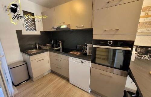 T3 Classée 3 étoiles proche plage à pied San Cipriano - Foto 13