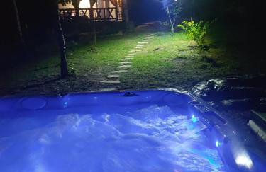 Hacienda domek całoroczny z jacuzzi w lesie pod Rzeszowem - Foto 12