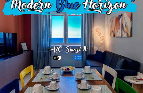 Modern Blue Horizon - Spiagge 200m - AC - SmartTV - Foto 1