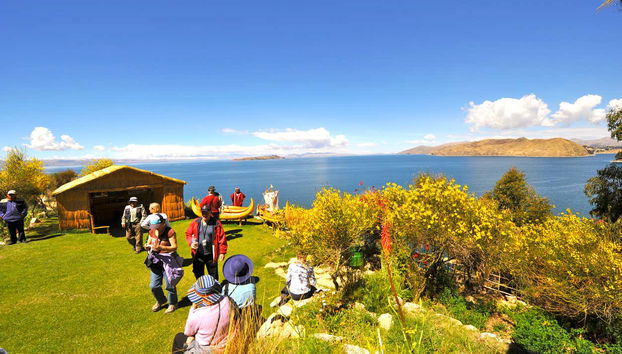 Disfrutando del Complejo Inti Wata