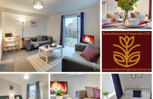 Central 3 bedroom Apartment & Free Parking- Ideal 4 long stays - Foto 1