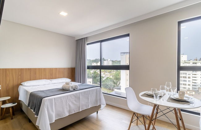 RUP Studios Equipados em Prédio Piscina - Foto 15