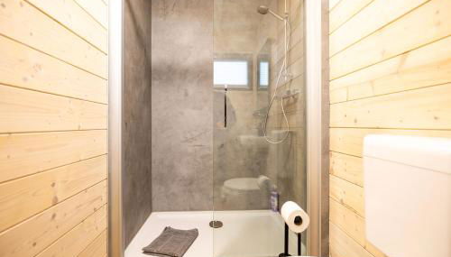 NORA Stays Tiny House direkt am See - Sauna - Klima - Foto 3, towels, Shower
