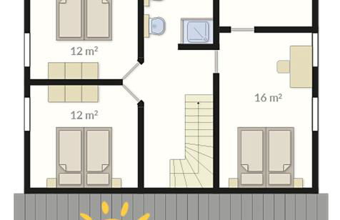 Sünnenhuus 32 - Dein Ferienhaus an der Thülsfelder Talsperre - Foto 3