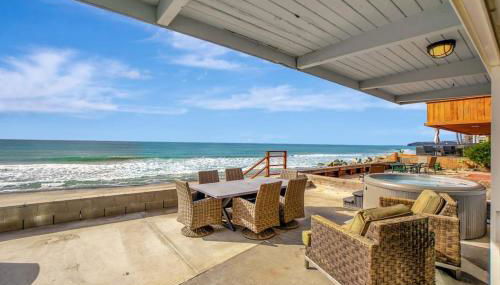 ON THE SAND!! Private Beach! OCEAN FRONT HOT TUB!! - Foto 5