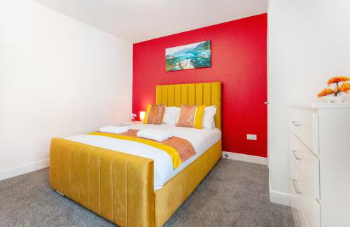 NEW! Stylish 5-Bed Apartment in Stockton-on-tees by Stay With Us, Perfect for Contractors & Large Groups, FREE Parking! - Foto 39