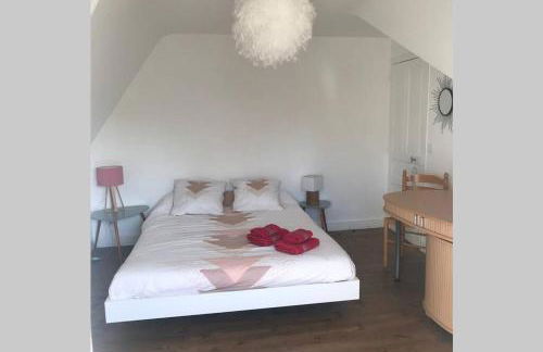 LES HORTENSIAS Spacieuse Maison en ardoise du pays FIBRE - Foto 61