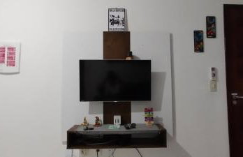 Casa do Léo 1- México e África- Apartamento completo perto das praias do litoral sul , Ar condicionado ,Wi-Fi, garagem, churrasqueira e pet friendly - Foto 27