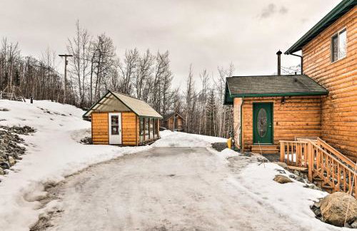 Alaskan Mountain Gem with Private Hot Tub and Gym! - Foto 27