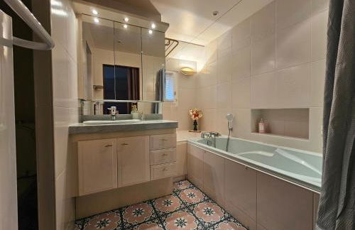 Villa familiale La Finca du champ de l'eau Avec sauna jacuzzi proche de Disney et Paris - Foto 36