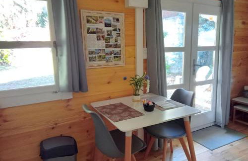 Chalet Le Petit olivier , gite l Echapée Belle Aubenas - Foto 12