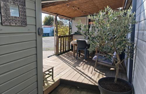 Chalet 47m2 climatisé, piscine,linge fourni - Foto 5