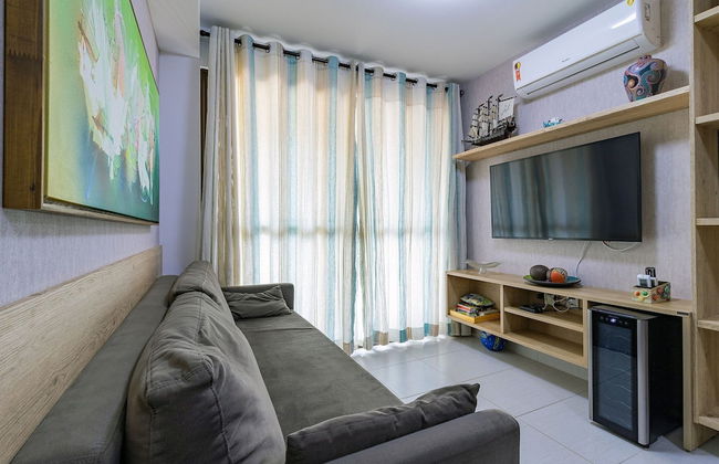 Agradável apart no Cupe Beach Living - Foto 16