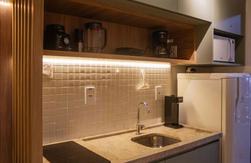 Flat 16 Frente Mar - Lindo e Confortável - STS - Salvador Temporada Studio - Foto 47