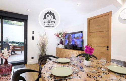 Le Briand Appartement 4étoiles Nancy Thermal Cosy avec Terrasse Wifi - Foto 59