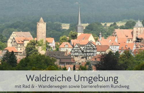 TÜRMERSTUBE - Apartment in der Hinterburg Schlitz - mit Aufzug, Parkplatz, E-Ladestation & Garten - Hunde willkommen - Foto 35