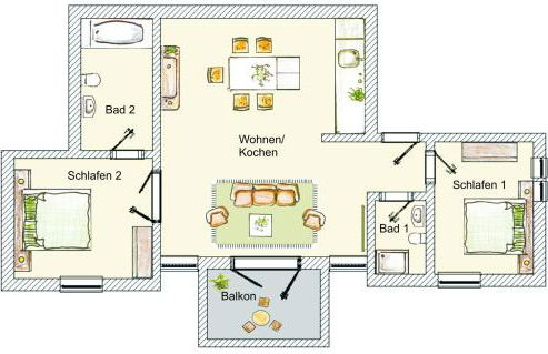 Brise Villa Theresa App 04 - Foto 19