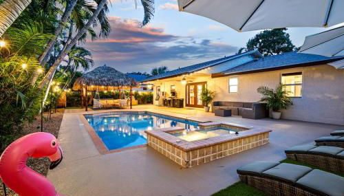 Delray Retreat Heated Pool Sauna Cold Plunge Games - Foto 4