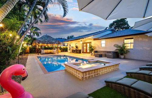 Delray Retreat Heated Pool Sauna Cold Plunge Games - Foto 4