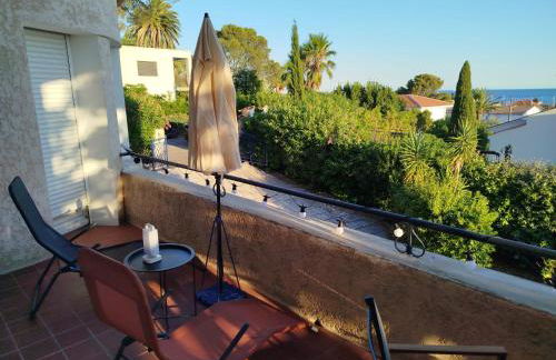 Appt 83m2 rez de jardin dans villa parc privé balcon vue mer - Foto 30