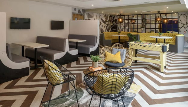 Zona de estar del vestíbulo