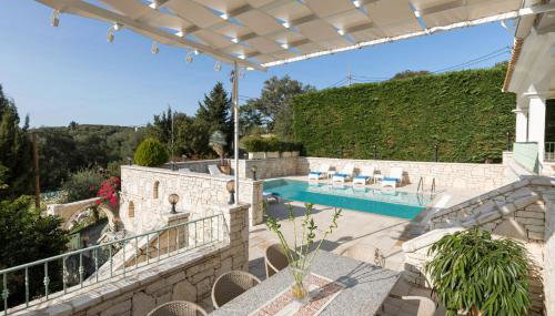 Kassiopi View Villas-Corfu-Villa Christos-4 bedrooms-big private pool-sea view-prime location - Foto 4