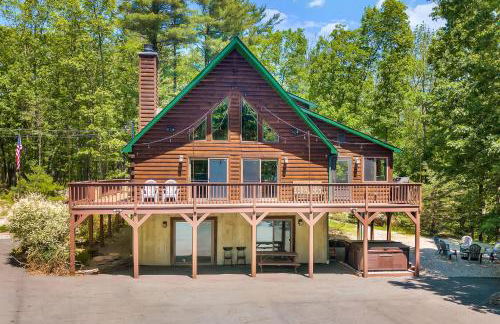 Massive Log Chalet with Hot Tub - Foto 69