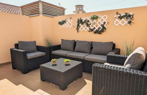 Apartamento Las Palmeras - Con Terraza, barbacoa, aire acondicionado y a 250m de la playa! - Foto 12