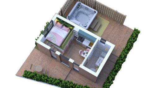 Studio les 2 fées - Jacuzzi - Forêt de Brocéliande - Foto 5