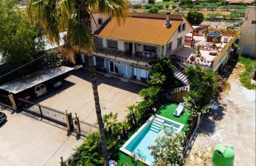 Villa en Lorca 2 Piscinas Vistas Gran Terraza y Barbacoa-Venta Ruizo Hasta 20 personas - Foto 6