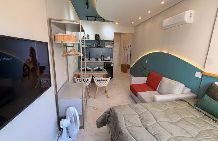 Studio Premium e sofisticado com lazer no Rooftop - Centro do Rio - Foto 73