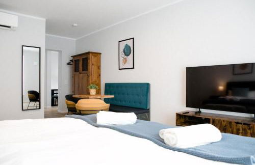 bonquartier - LUXAPT#3 Chice, moderne Wohnung mit Self Check-In, voll ausgestatteter Küche, Klimaanlage und Parkplatz - Foto 9