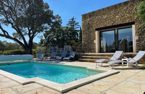 Belle villa avec piscine intérieure et piscine extérieure Gite Les Aiguiers - Foto 10