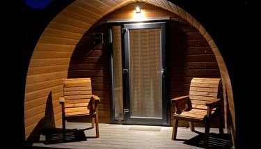 Craigend Farm Holiday Pods - The Curly Coo - Foto 4