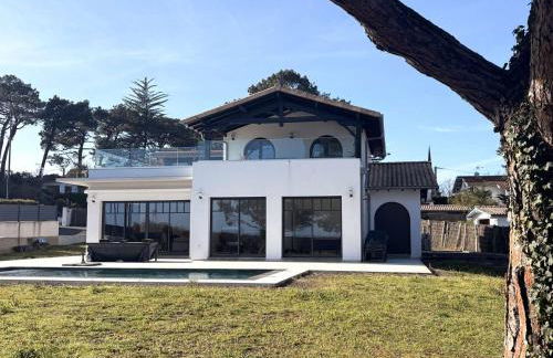 Villa 12 pers avec piscine chauffée et vue exceptionnelle, première ligne Bassin d'Arcachon - FR-1-736-32 - Foto 24