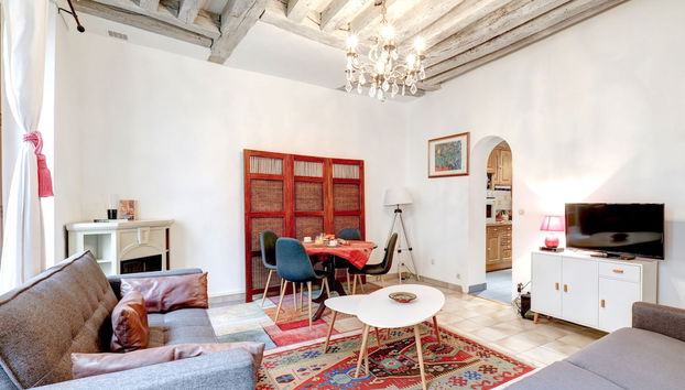 Cosy 1-Bedroom in Saint Germain des Pres - Foto 5, Habitación