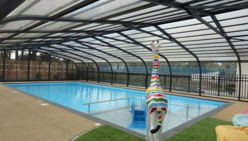 Chalet neuf avec piscine couverte, proche mer, calme et sécurisé - 6 personnes - FR-1-777-8 - Foto 3