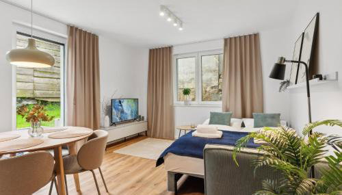 Modernes Apartment Bielefeld Zentrum,Parkplatz, Terrasse & kontaktloser Check-in - Foto 5
