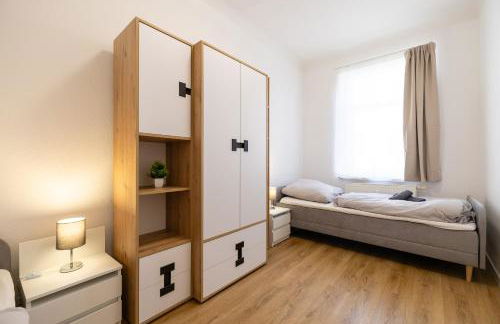 LeHaStays - Apartment Leipzig I 4 Einzelbetten - Foto 10