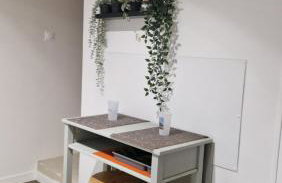 Les chats pitres Maison au calme rénovée avec jardin, terrasse aménagée, transats, abri à vélo, parking gratuit, 5 mn à pied du centre Bayeux proche des plages du débarquement - Foto 4