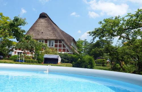 Ferienwohnung Hotel Appartement 2 Schlafzimmer Altes Landhaus Oste mit Terrasse, Grill, Küche, Bad, WLAN, nah am Nordsee Strand - Foto 42