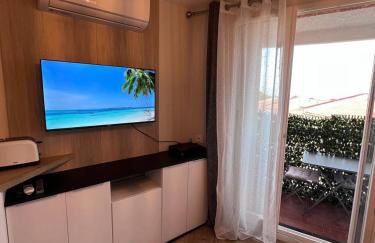 Location estival parfaite : Studio à 50 mètres de la plage, offrant une magnifique vue mer - Foto 9