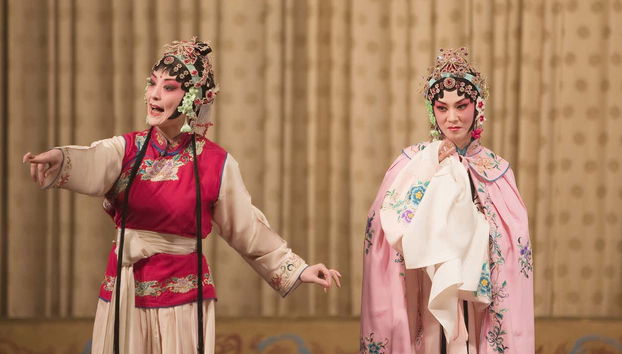 Intérpretes sobre el escenario