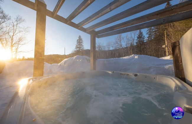 Le St-c me- Spa-piscine- Billard - Ski Val St-c me - Foto 33