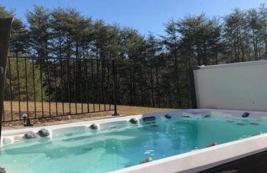 Liberty Pines - Lakefront Log Home, Swim Spa & Game Room - Photo 2